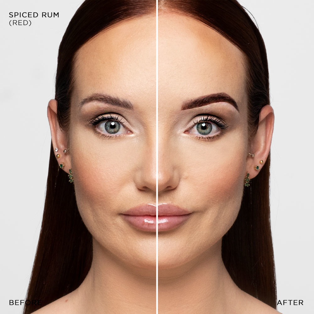 Before and after color-spiced-rum---warm-shade-modifier